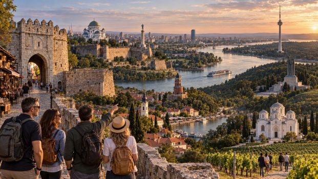 БЕЛГРАД – ЕНЕРГИЯ МЕЖДУ ДВЕ РЕКИ: ОТ НИШКАТА КРЕПОСТ ДО КРАЛСКИЯ ОПЛЕНАЦ